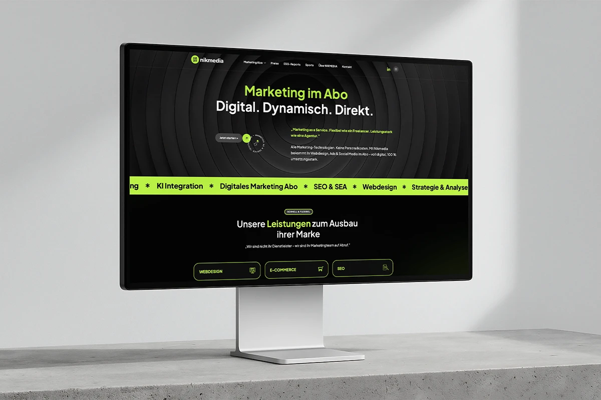 Webdesign Abo