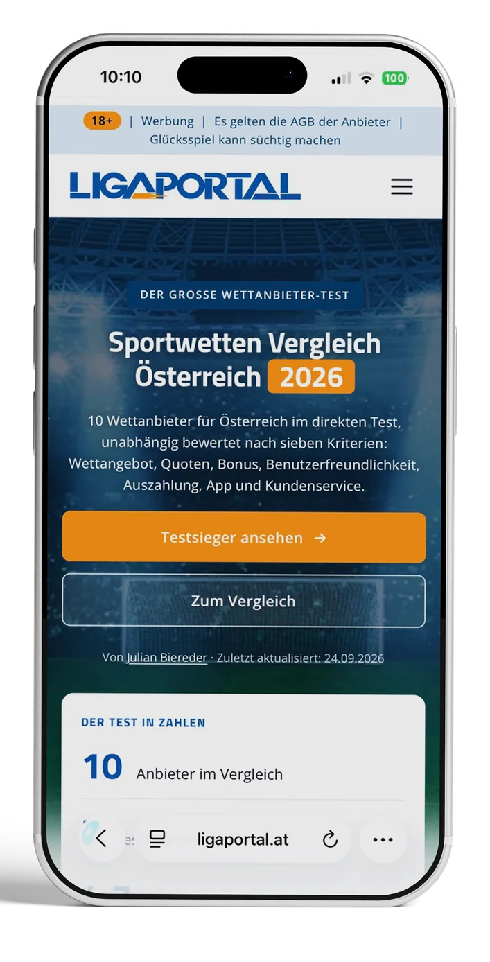 Planbare Anfragen Sport und Vereine: Ligaportal auf dem Smartphone